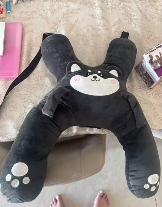 Customer photo review of Almohada de viaje