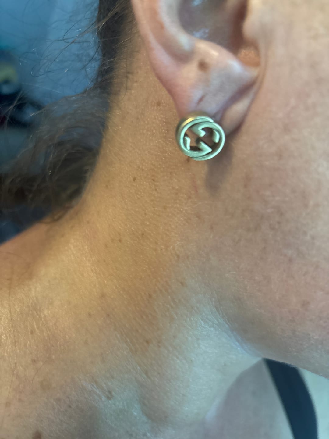 Customer photo review of Simple Luxe Studs