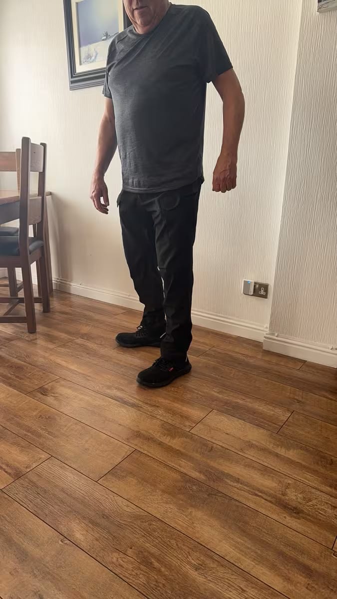 Customer photo review of Ultraflex Waterproof Utility Trousers