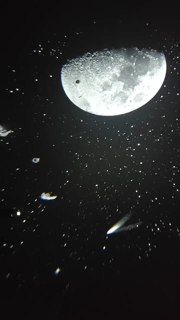 Customer photo review of Starry Sky Galaxy Projector