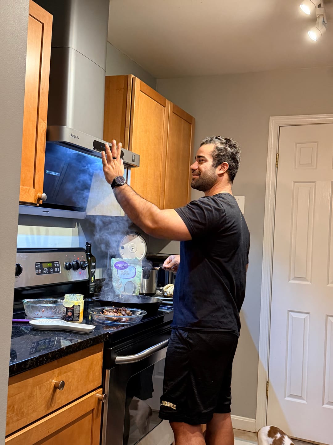 Customer photo review of Arspura 30'' F1 High-Velocity Range Hood