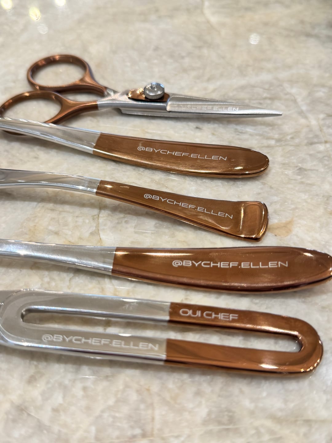 Customer photo review of Chef's Trio Kit