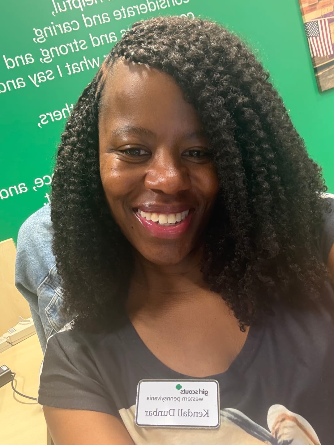 Customer photo review of Multi-Textured Kinky Curly Crochet Hair