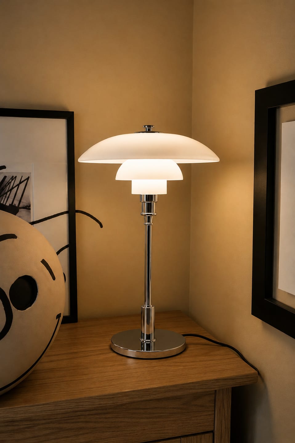 Customer photo review of Danish Design Table Lamp