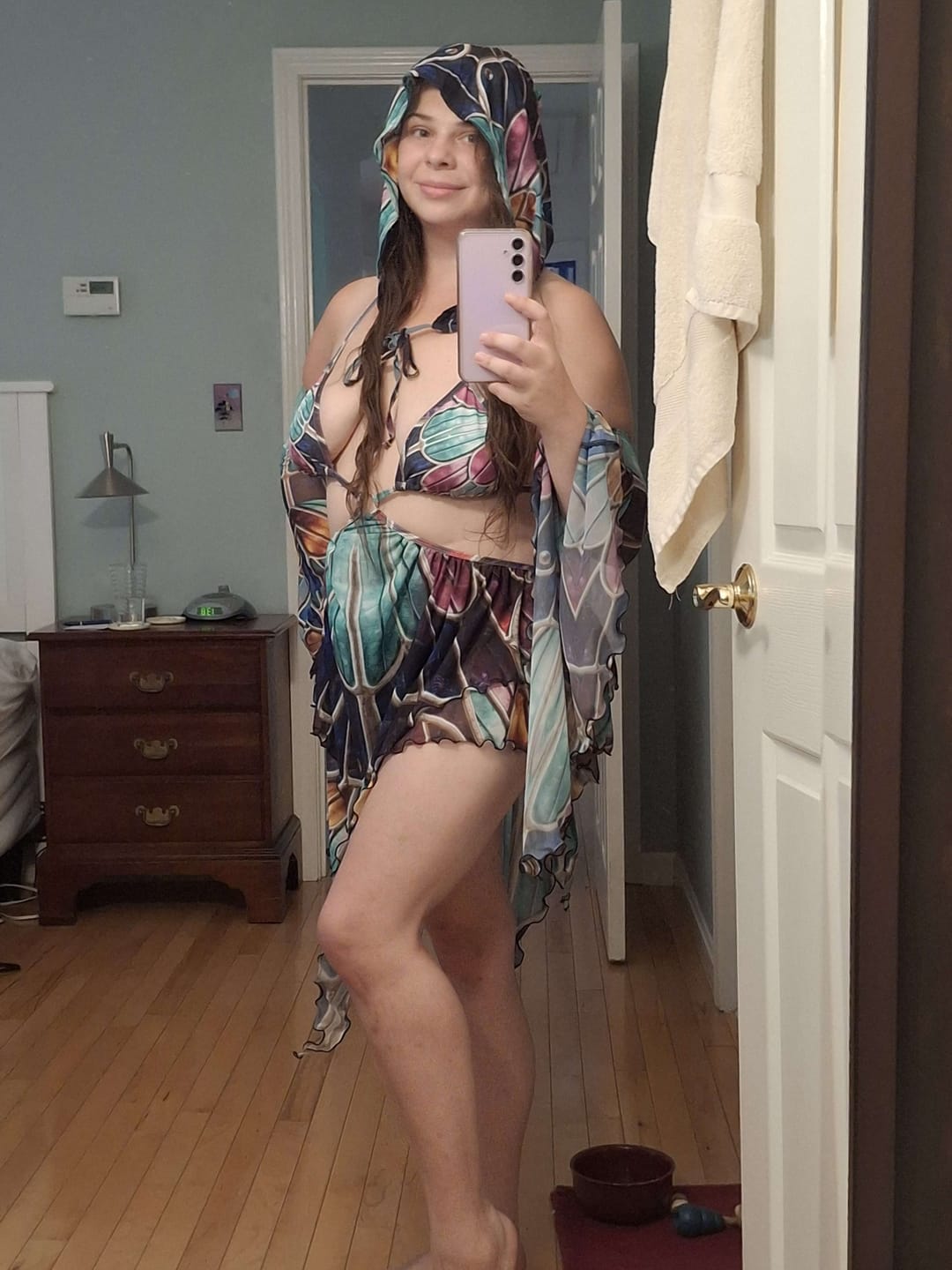 Customer photo review of Silent Dreams Hooded Pixie Set
