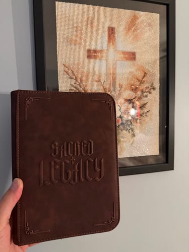 Customer photo review of The Legacy Binder