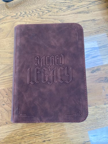 Customer photo review of The Legacy Binder