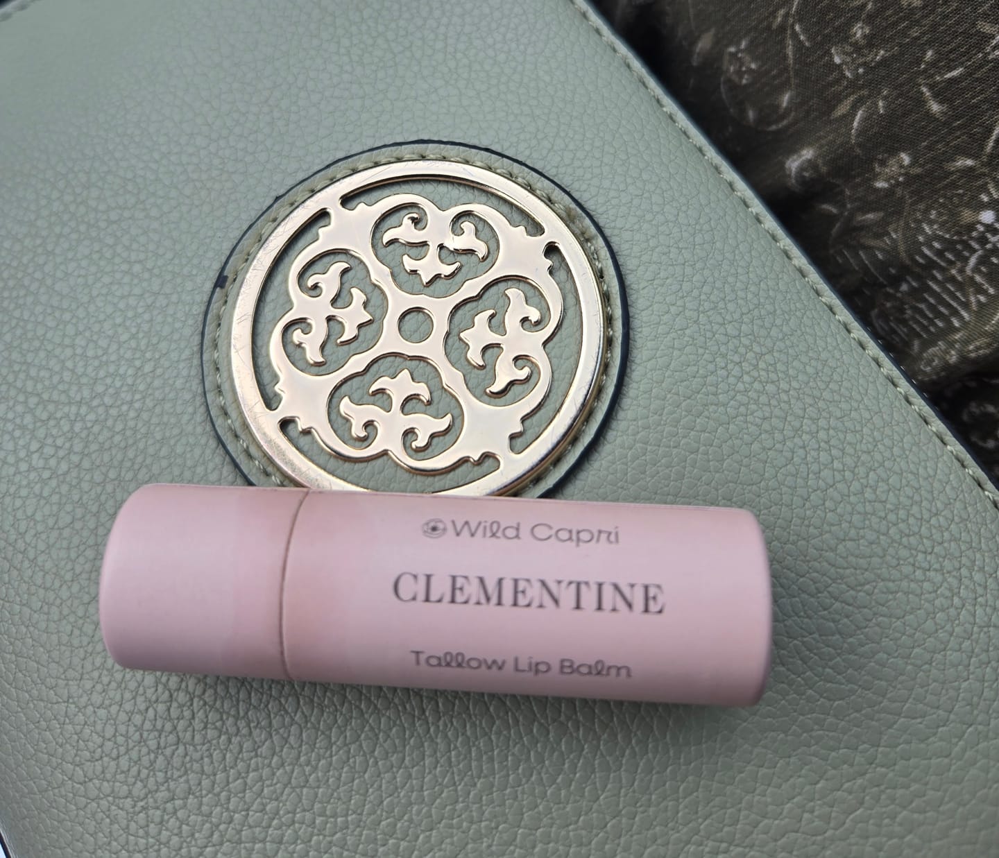 Customer photo review of Tallow Moisturizing Lip Balm