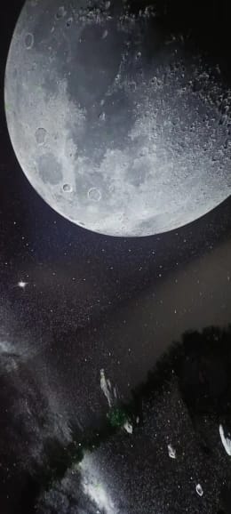 Customer photo review of Starry Sky Galaxy Projector