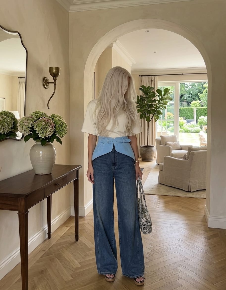 Customer photo review of Баска Carla блакитна