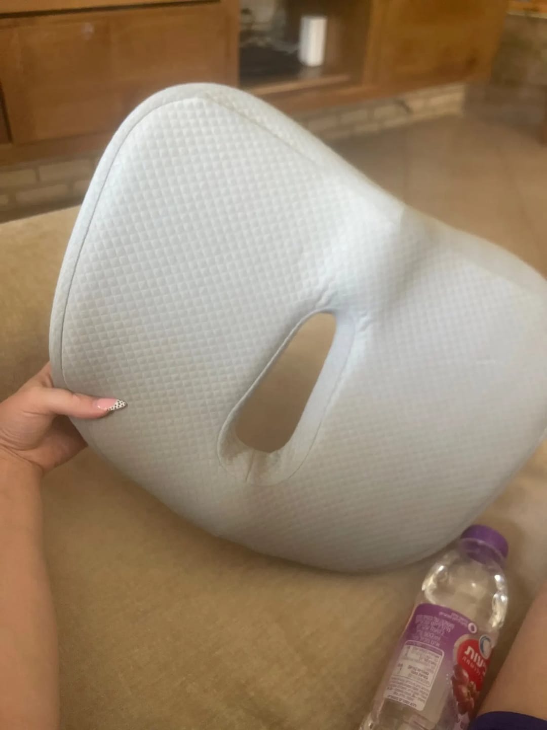 Customer photo review of BOLTHUT™ Memory Foam Seat Cushion — Tailbone & Posture Relief