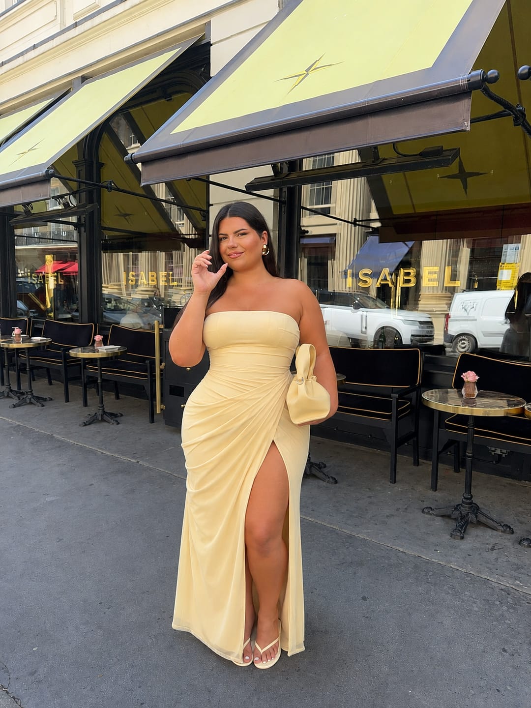 Customer photo review of VESTIDO MAXI LEONORA
