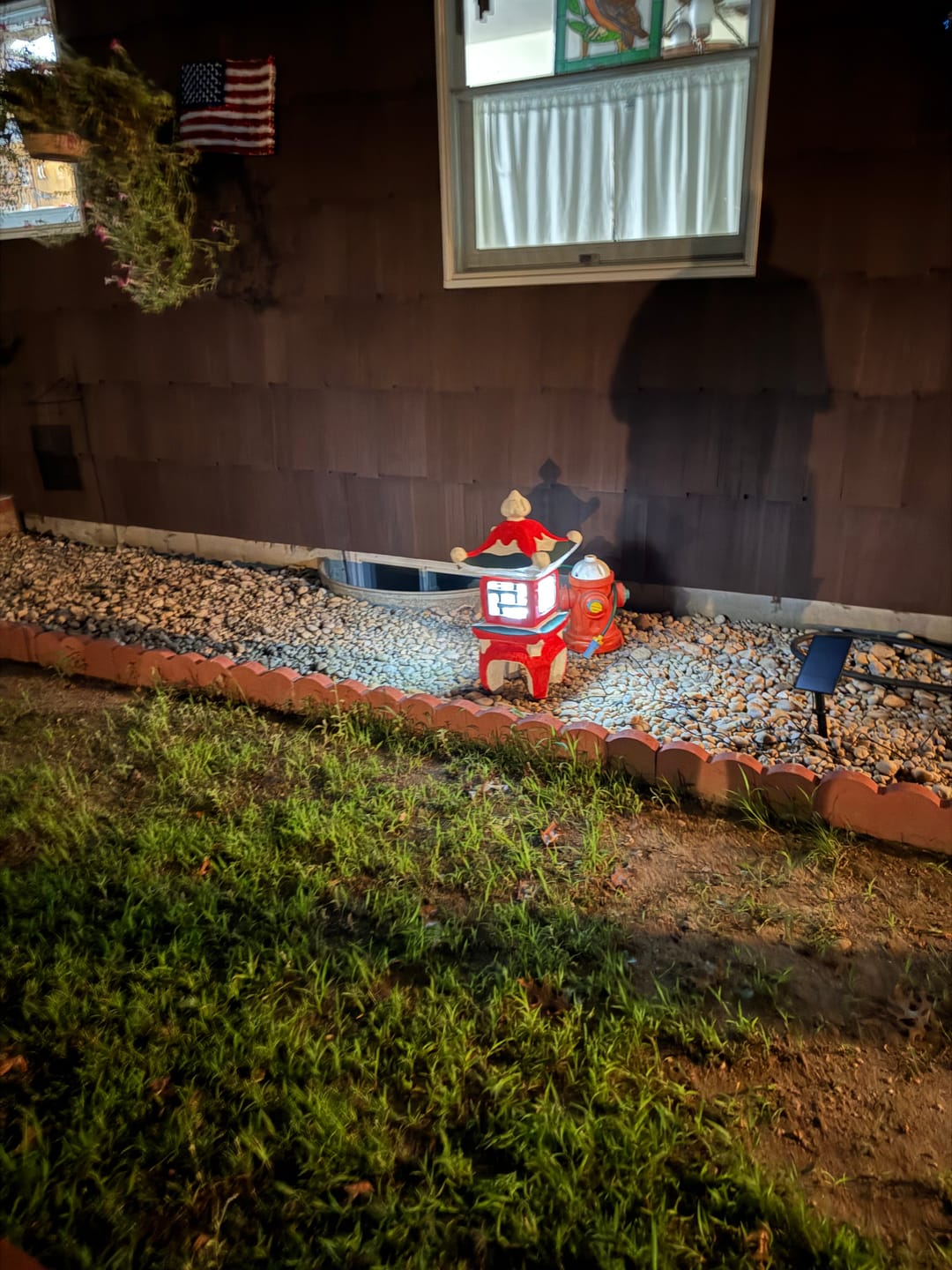 Customer photo review of TSUN White Solar Spot Lights with Separate