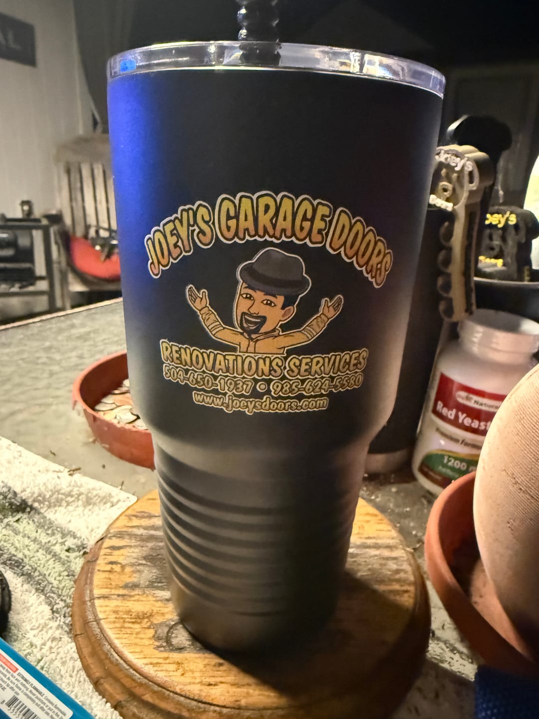 Customer photo review of (6 Pieces) Full Color UV Printed Tumbler | 30 oz