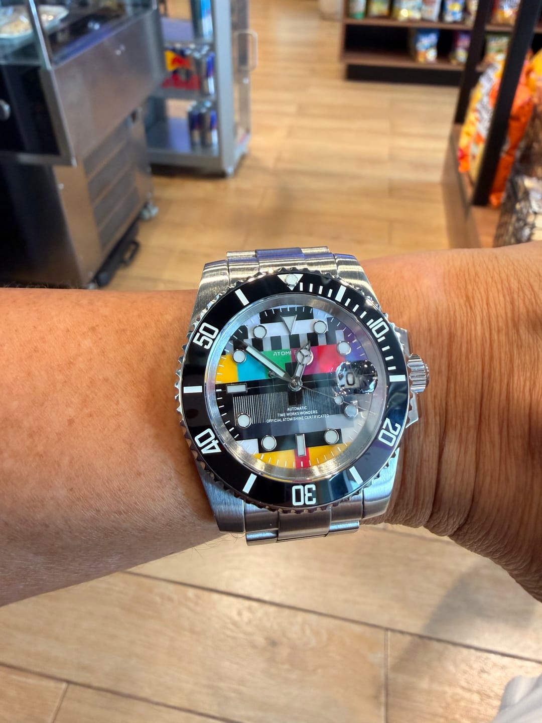 Customer photo review of HYDROCORE CLASSIC WATCH