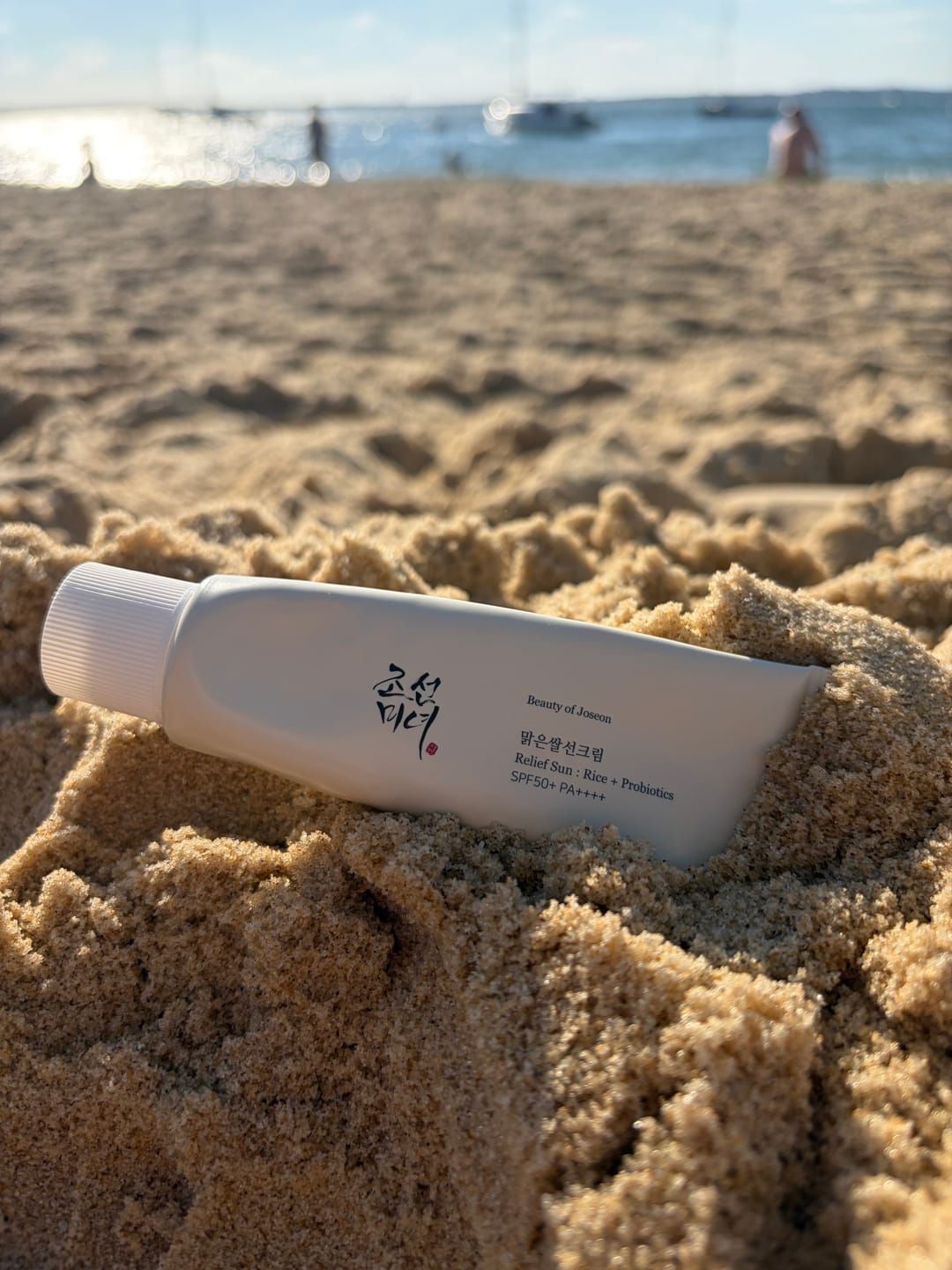 Customer photo review of Beauty of Joseon - Crème solaire Relief Sun riz + probiotiques - 50ml