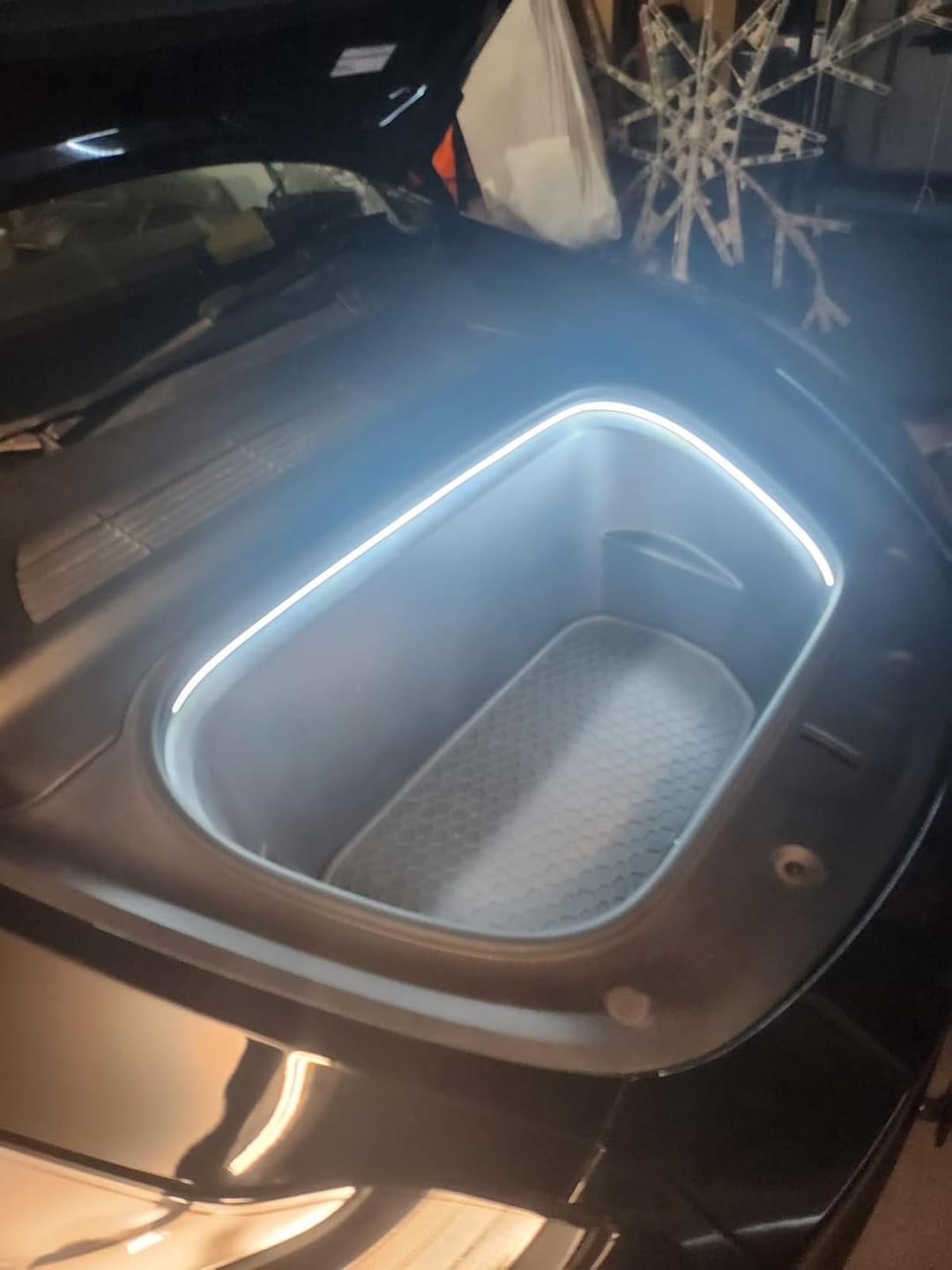 Customer photo review of BOLTHUT™ LED Trunk Light Strip — Auto-On Cargo Lighting