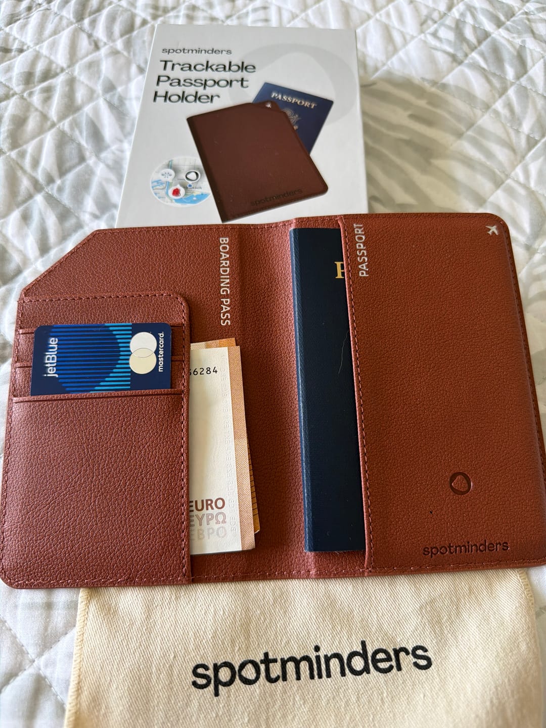 Customer photo review of Passport Holder Air