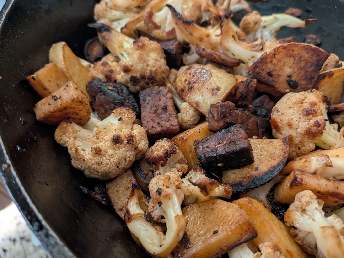 Customer photo review of Traditional Tempeh in Spicy BBQ Sauce