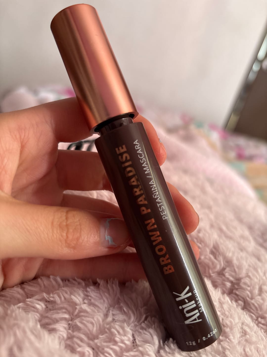 Customer photo review of Pestañina café Brown Paradise