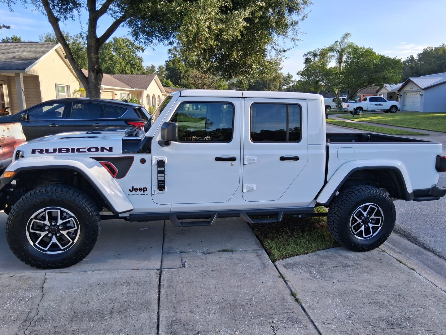 Customer photo review of Premium Fender Vent Decal Set | Matte Black - fits Wrangler JL & Gladiator JT