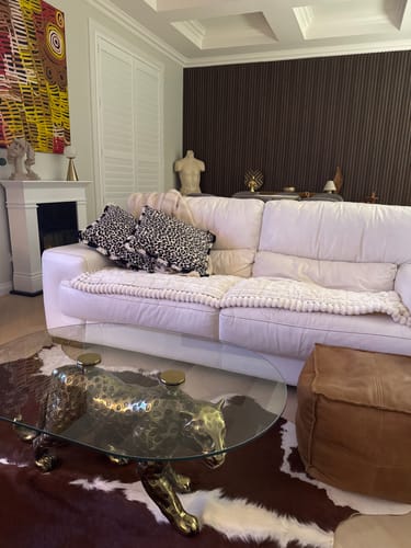 Customer photo review of Cosy Couch - Couch Cover
