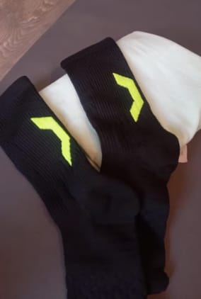 Customer photo review of Calcetines técnicos anti - rozaduras UNITALLA Pro Action