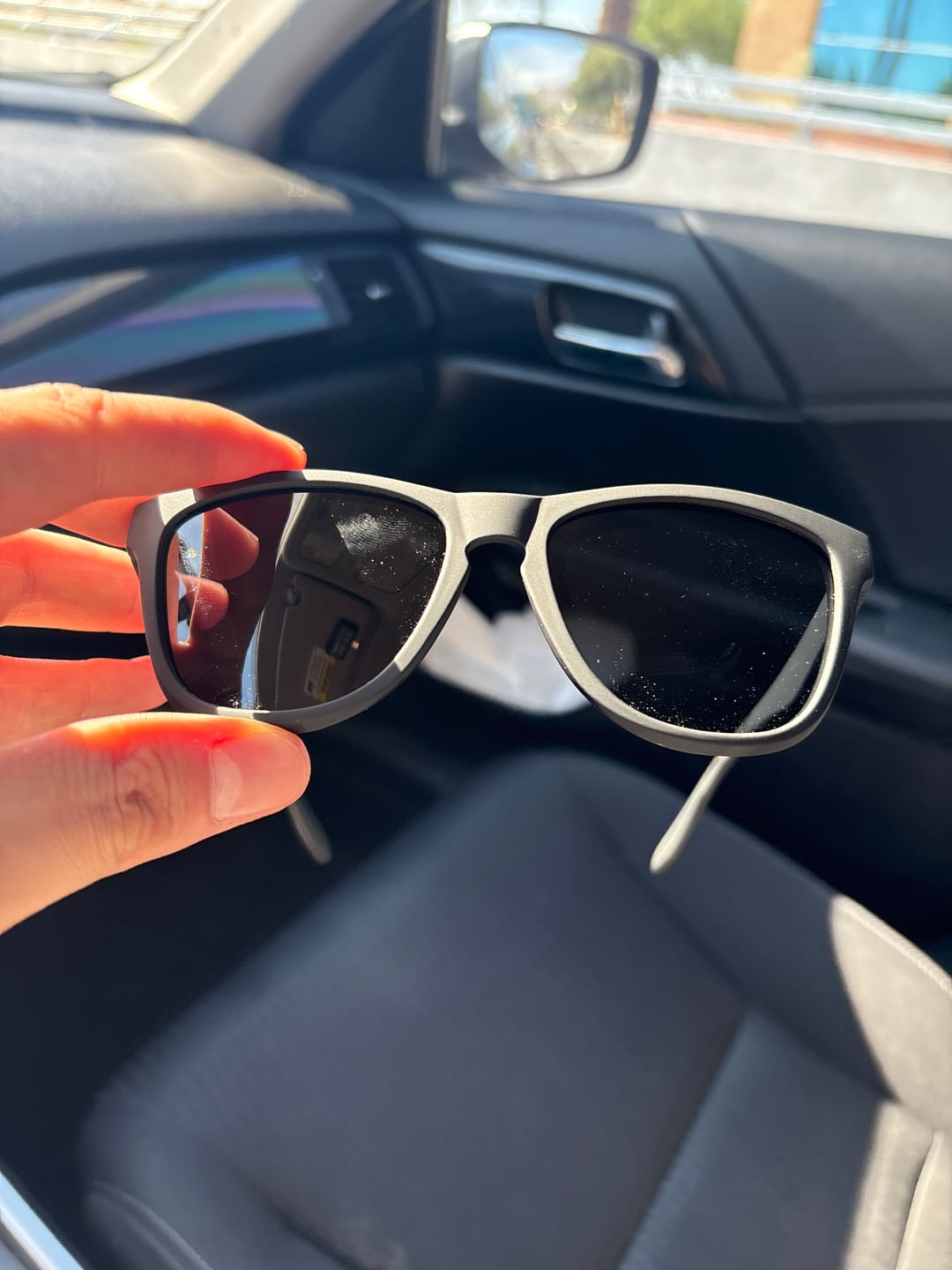 Customer photo review of 80Eighty® Polarized Shady Sunglasses