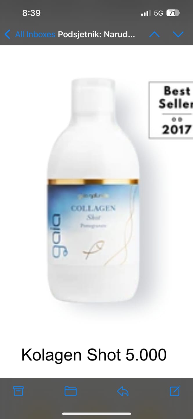 Customer photo review of Kolagen Shot 5.000