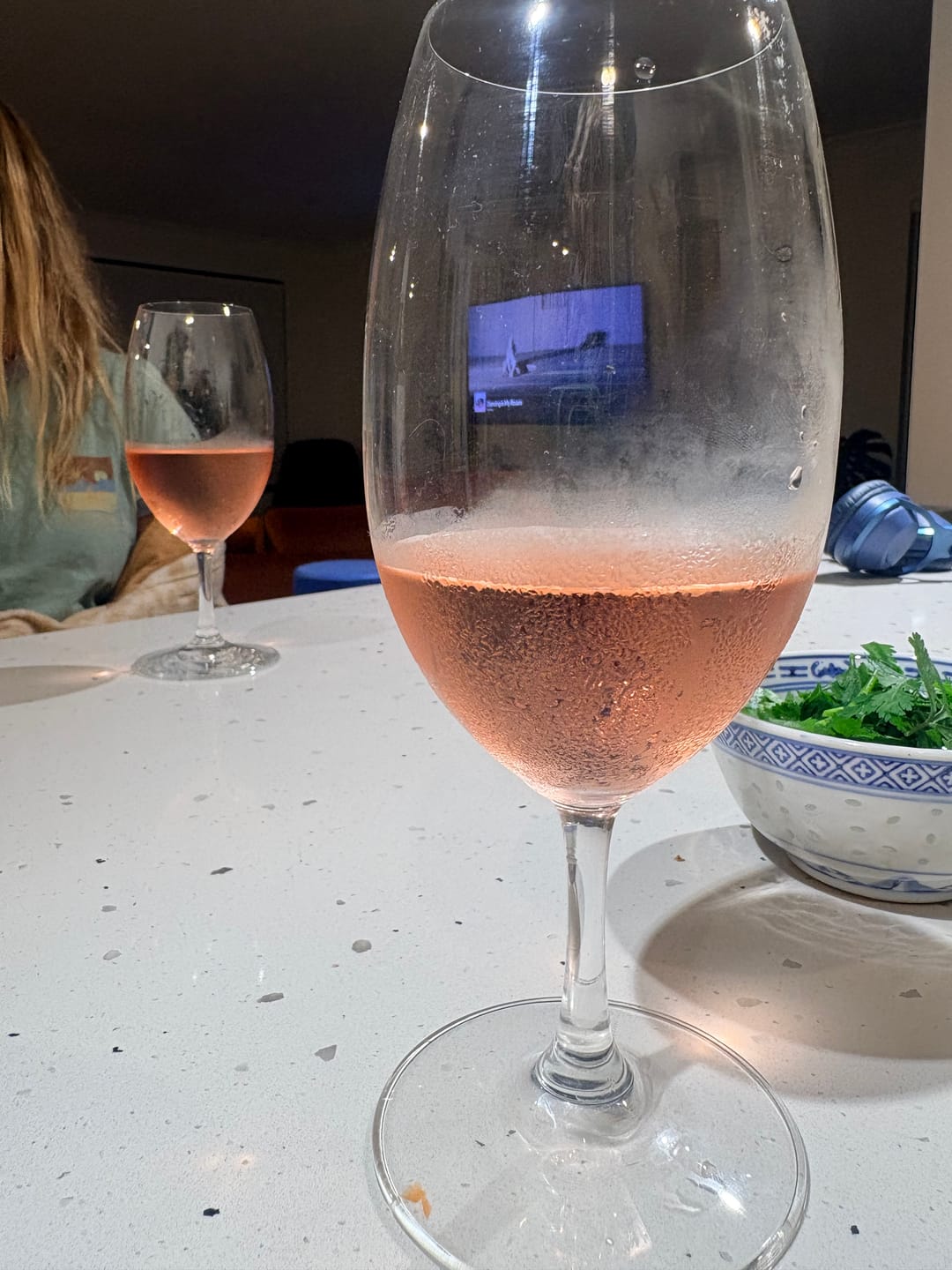 Customer photo review of Zero Sugar Rosé – Vegan Australian Wine | 6 Pack