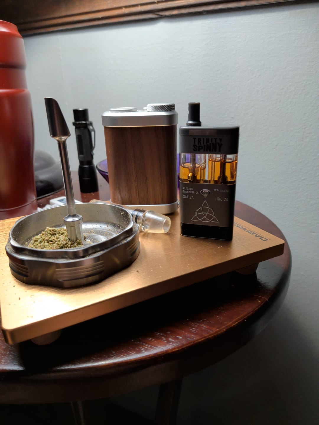 Customer photo review of Trinity Spinny Platinum Edition THCA 6gm