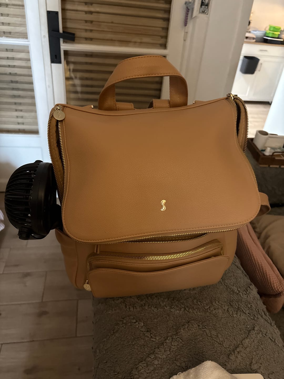 Customer photo review of Stackers Luiertas Camel