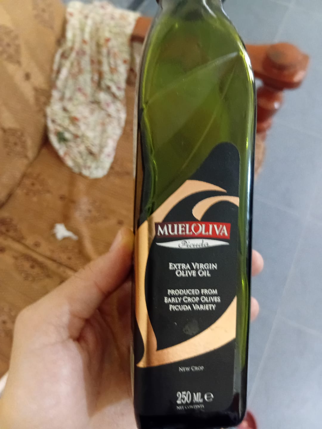 Customer photo review of Picuda Extra Virgin Olive Oil