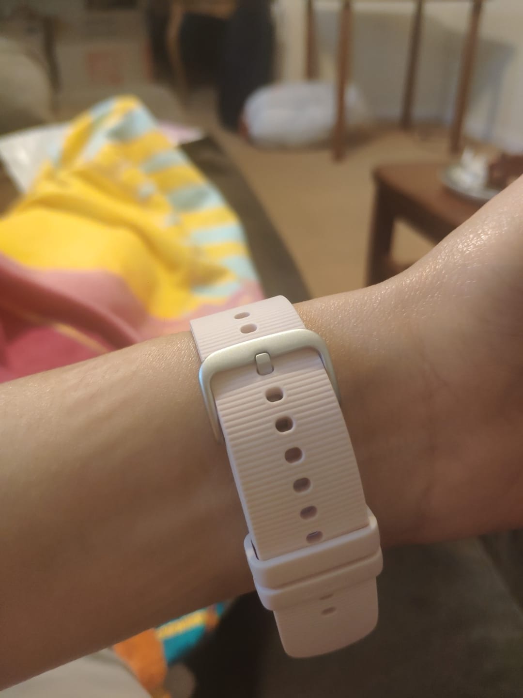 Customer photo review of Silicone Strap Textured (20mm & 22mm)