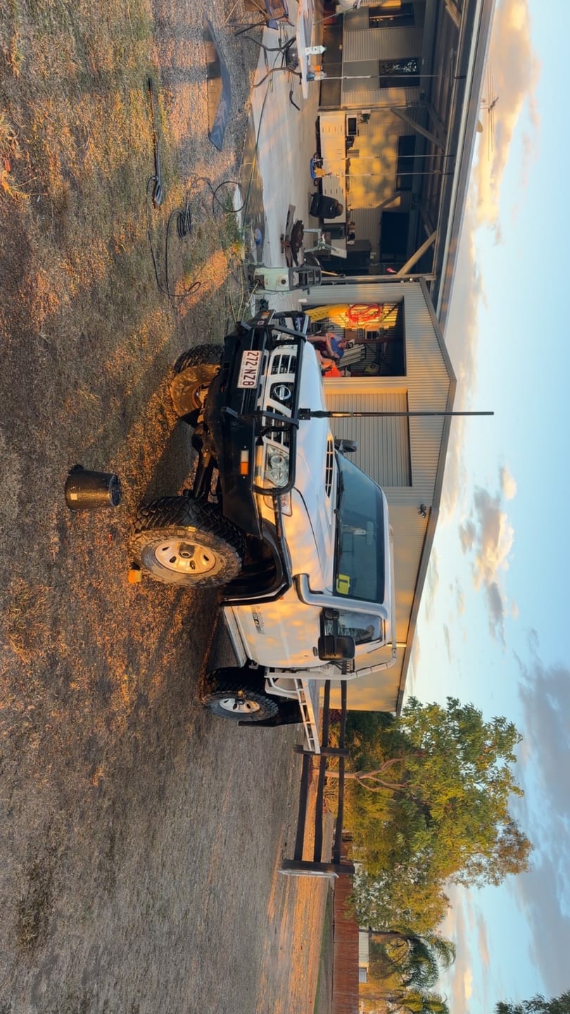 Customer photo review of Stainless Snorkel to suit Nissan GU Patrol (Series 1-3 Passenger Side)