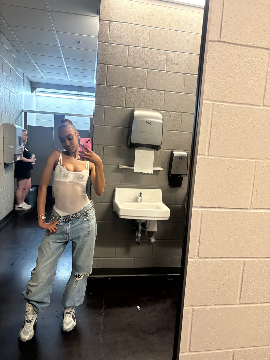 Customer photo review of See-Thru Body (White)