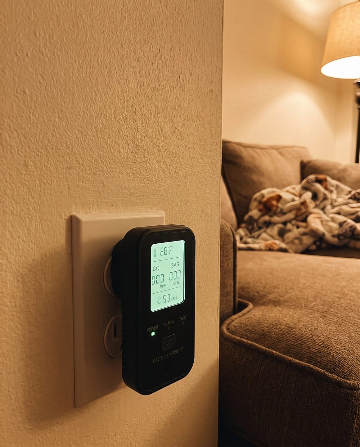 Customer photo review of SENSZO 4-in-1 CO & Gas Detector