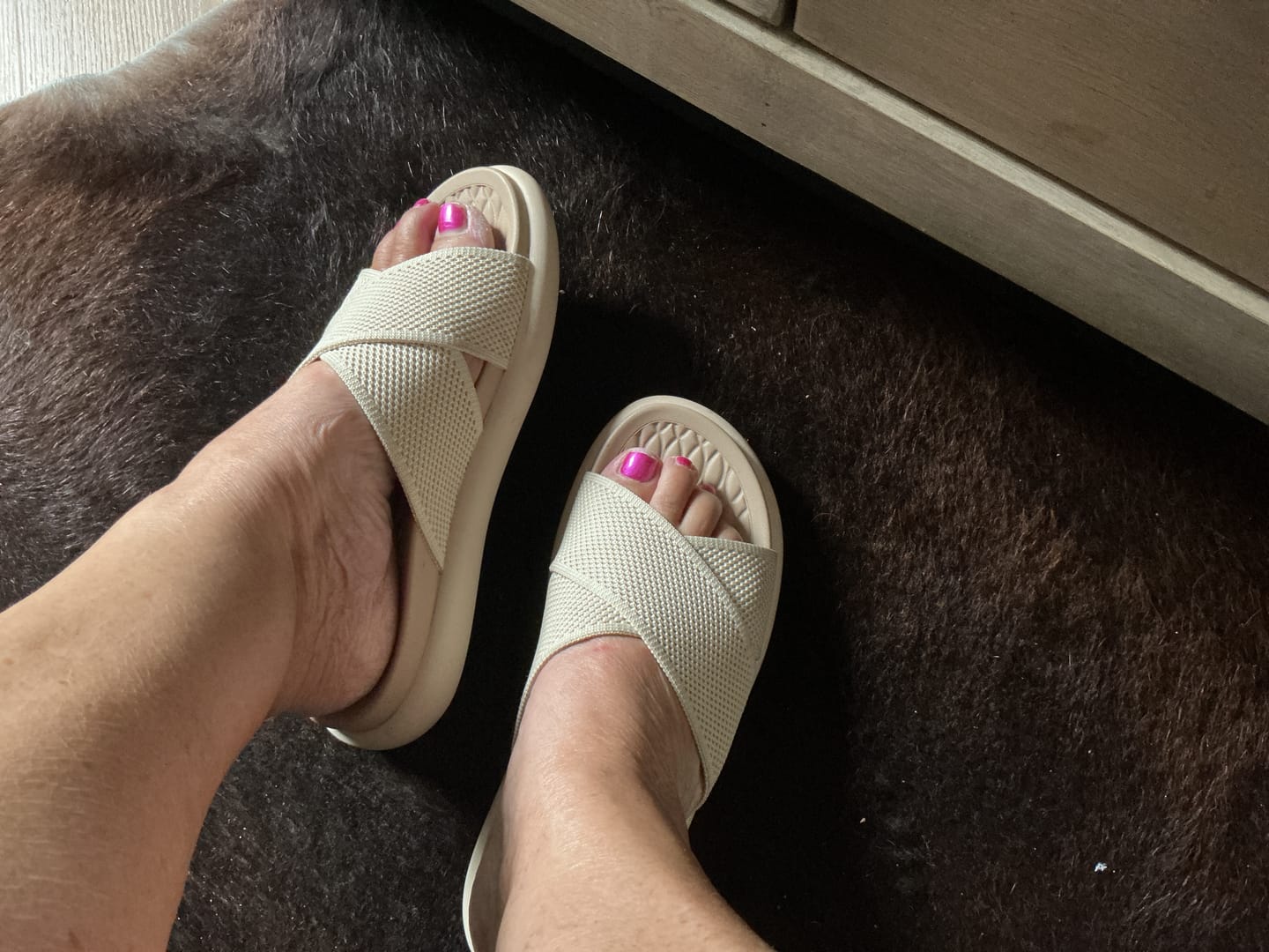 Customer photo review of HappyFlops Bohemian