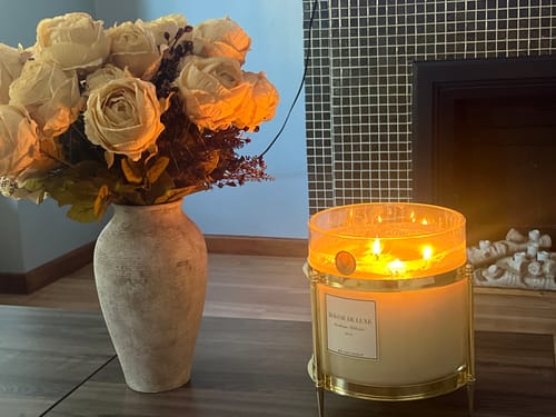 Customer photo review of Baby Big Ass Candle - Gardenia Tuberose - 150 oz