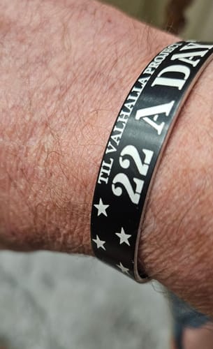 Customer photo review of 22 A Day Memorial Bracelet
