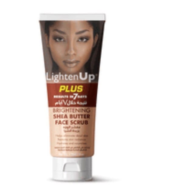 Customer photo review of LightenUp Plus Brightening Shea Butter Face Scrub 118ml / 4 fl oz
