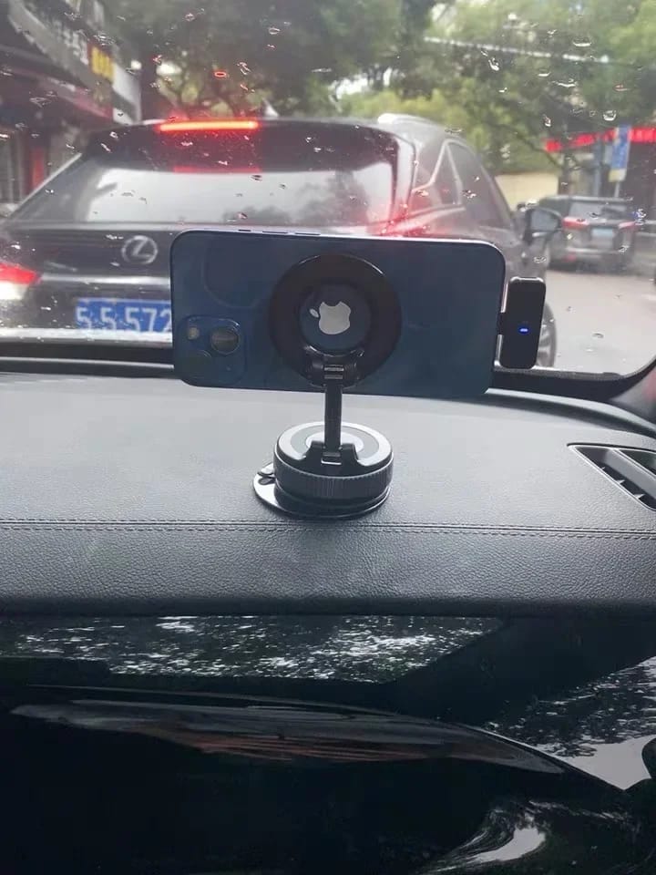 Customer photo review of Magnetic Phone Holder Foldable Design 360°
