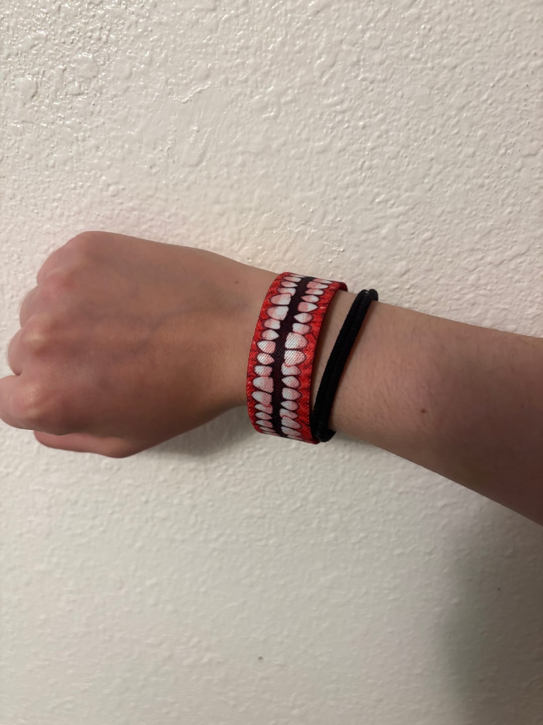 Customer photo review of Creepy Teeth Bracelet!