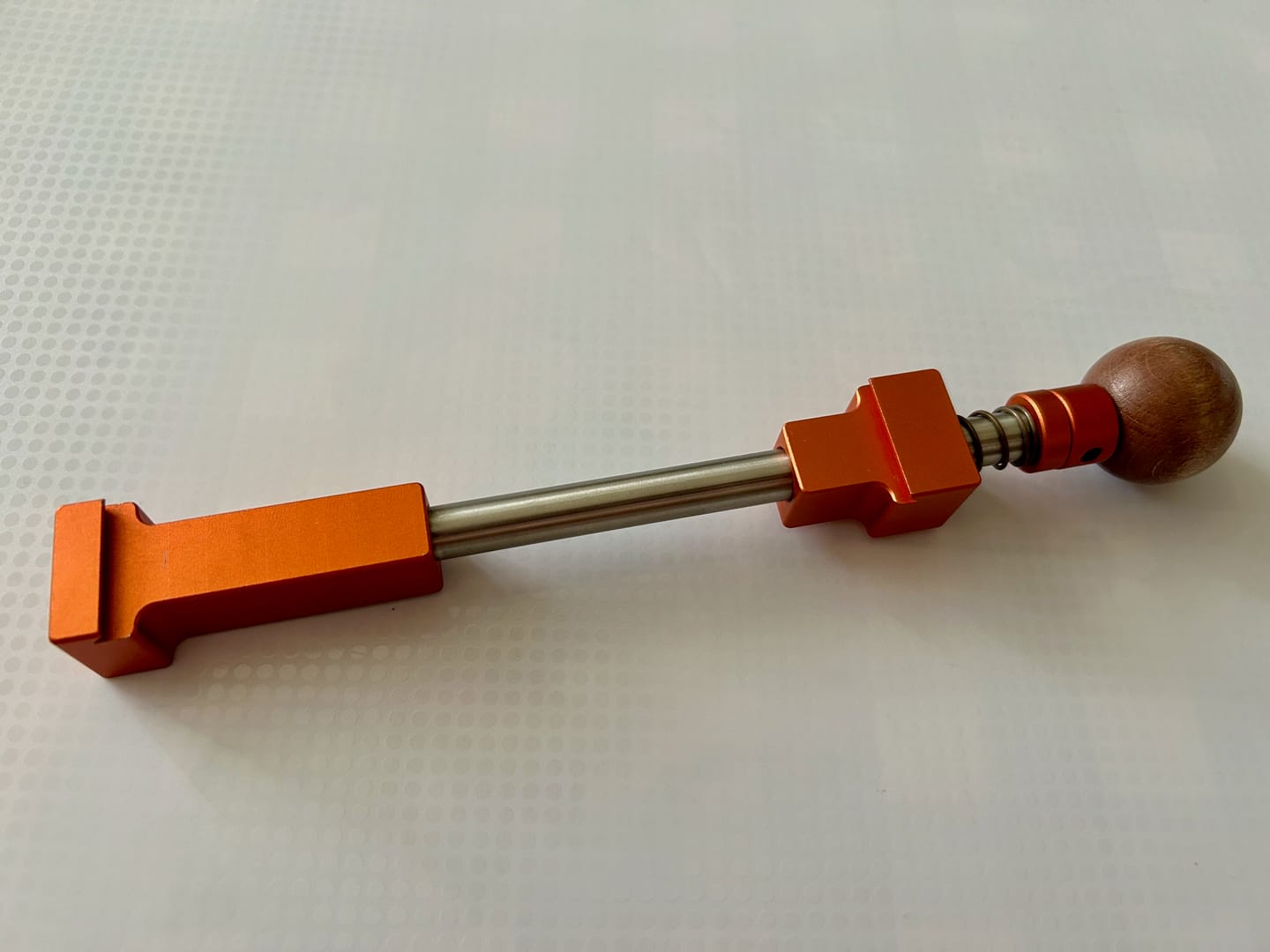 Customer photo review of Advanced Stone Holder with linear bearing