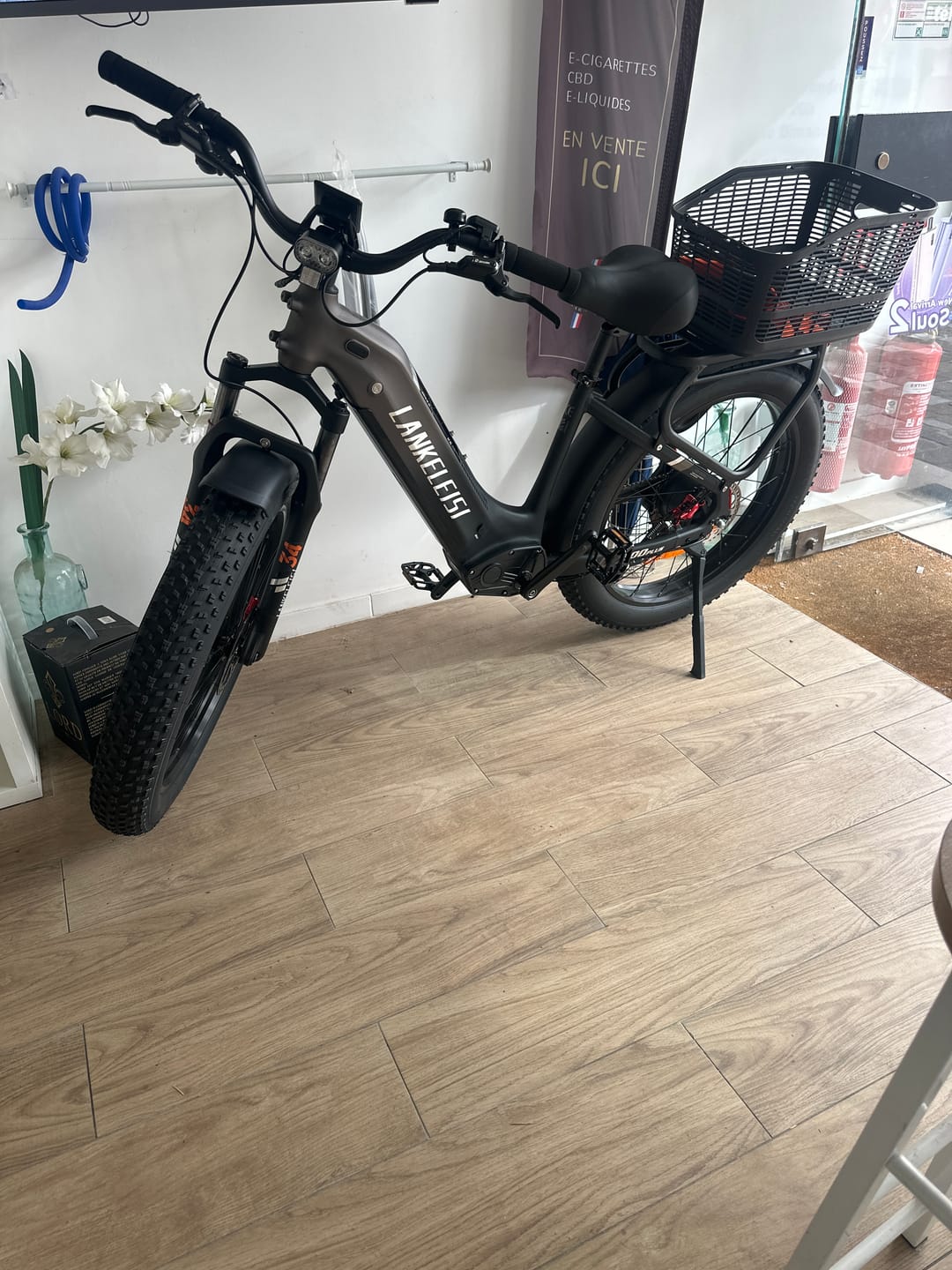 Customer photo review of Lankeleisi MG600 Plus 26" Fat Bike 960Wh All Terrain SUV E-Bike with Switchable Sensor 48V 20Ah Battery