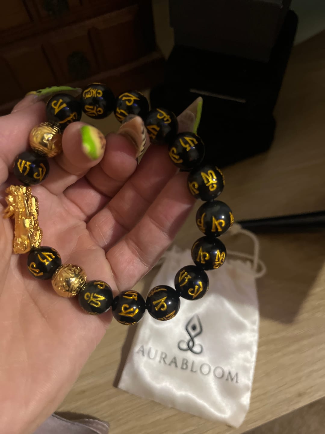 Customer photo review of The Feng Shui Wealth & Good Fortune Bracelet
