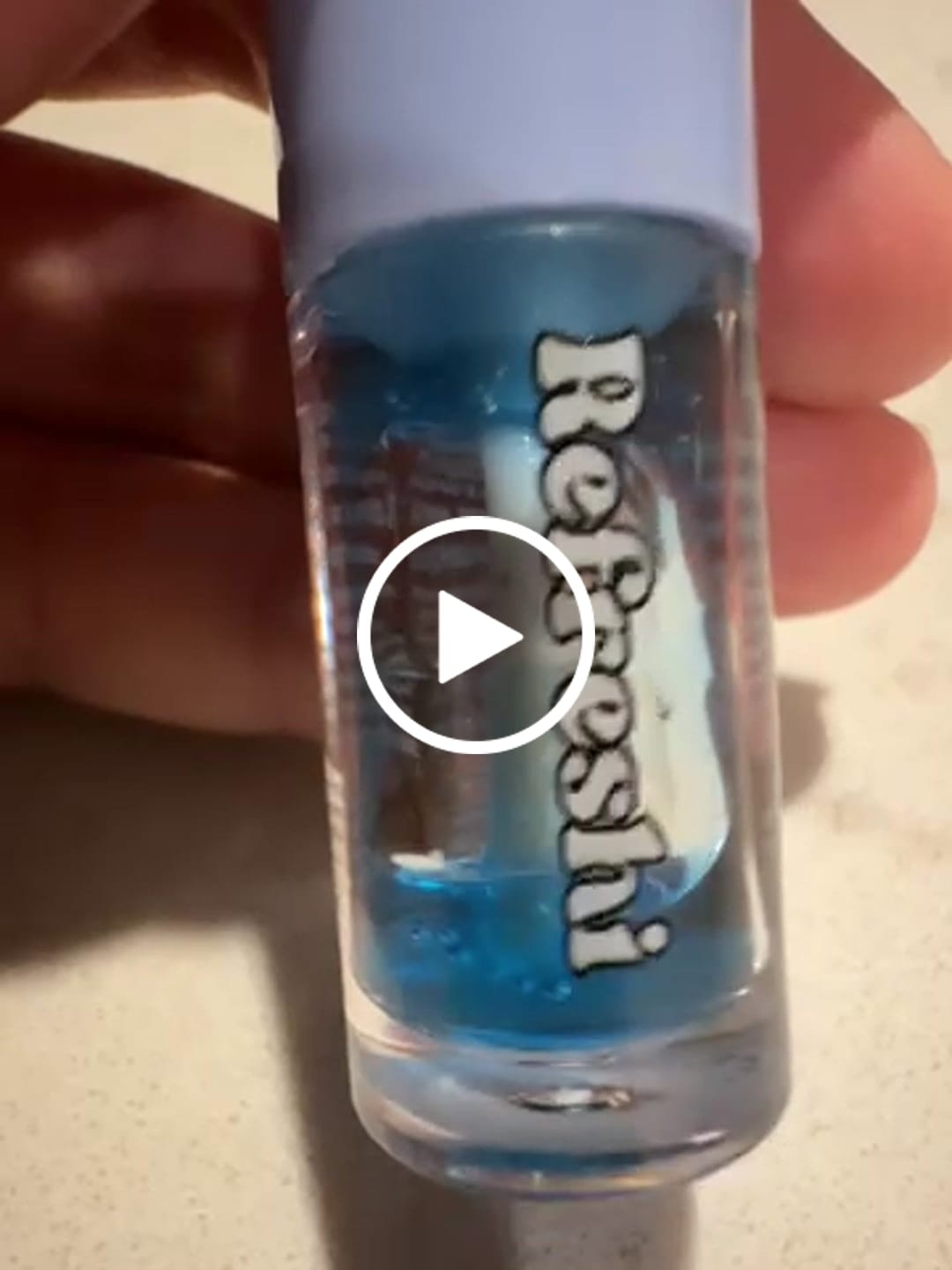 Customer video review of MINI MYSTERY LIP OIL *exclusivité live Tiktok