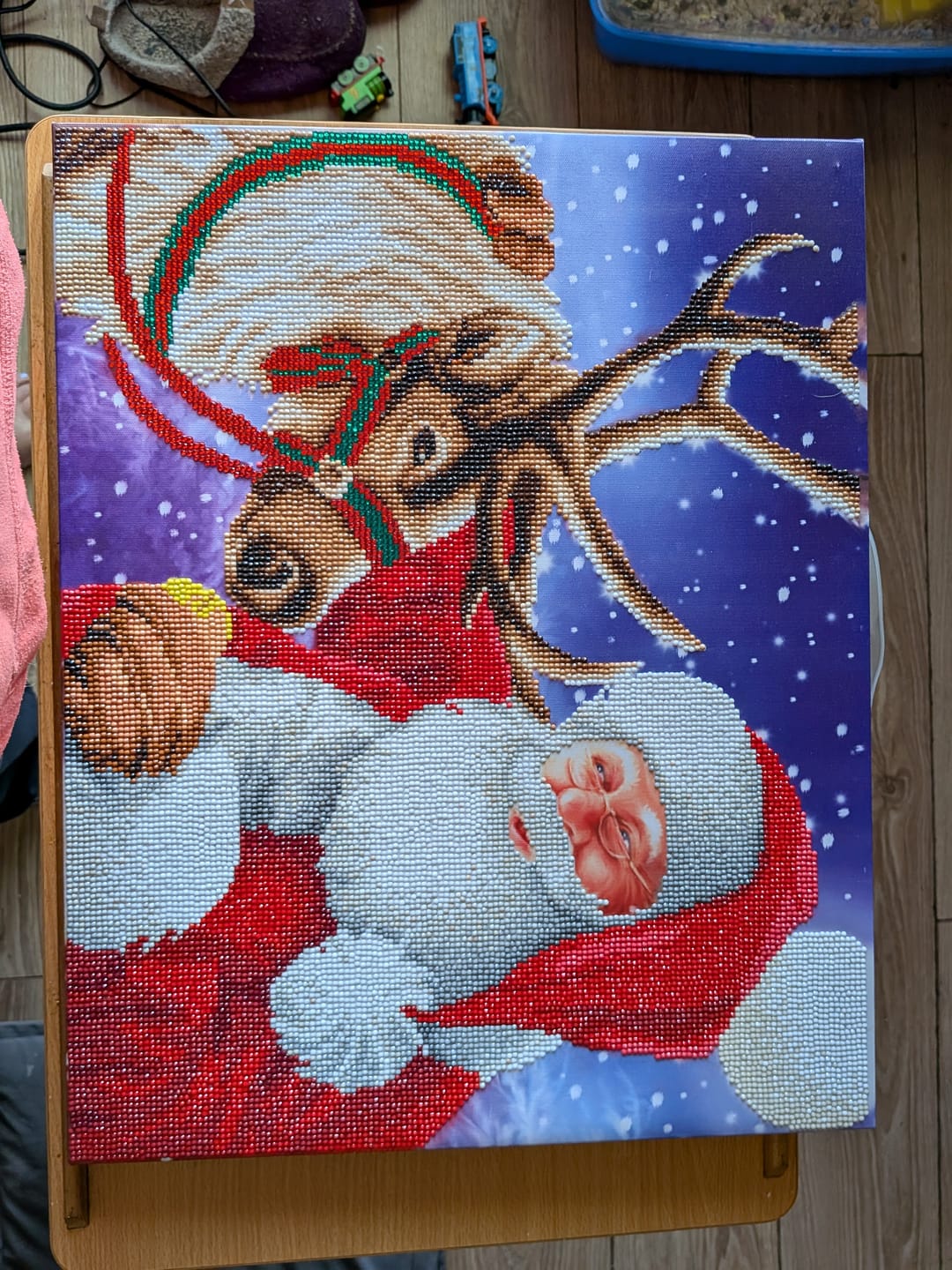 Customer photo review of Christmas Crystal Art Mystery Box