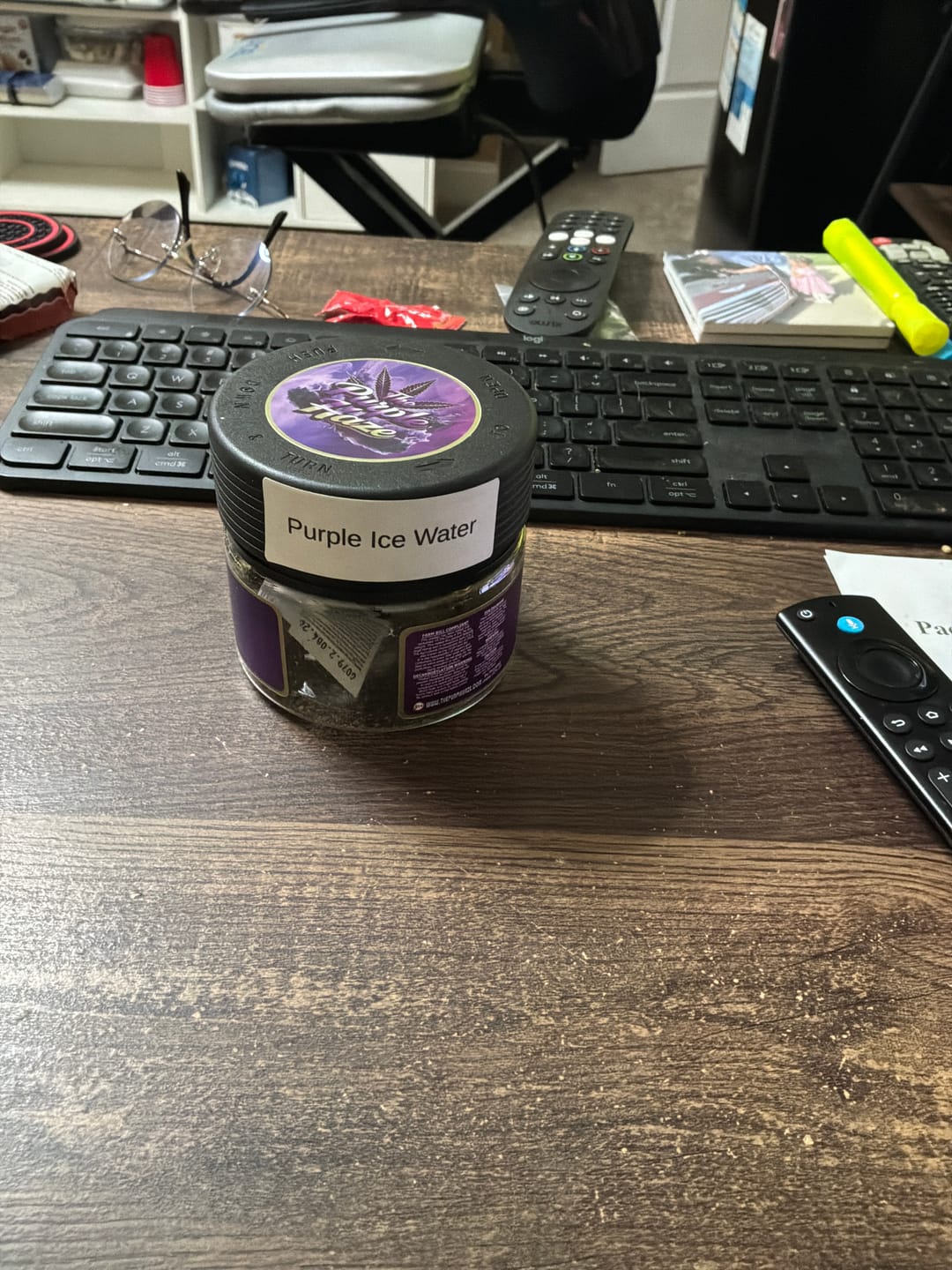 Customer photo review of Purple Ice Water