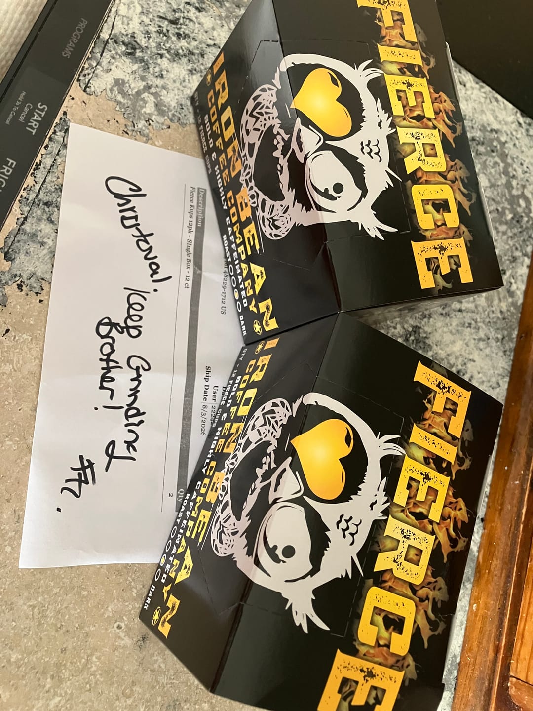 Customer photo review of Fierce Kups 12pk
